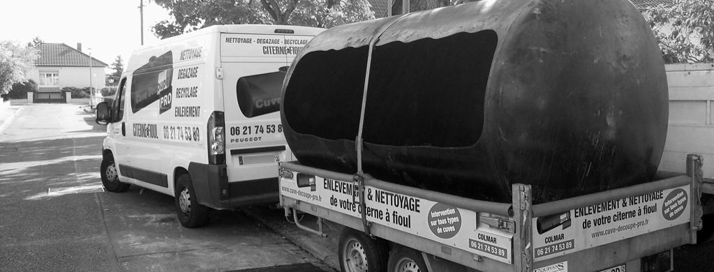 Cuve Découpe Pro - Enlèvement, découpe de cuve fioul à Colmar > Mulhouse Alsace