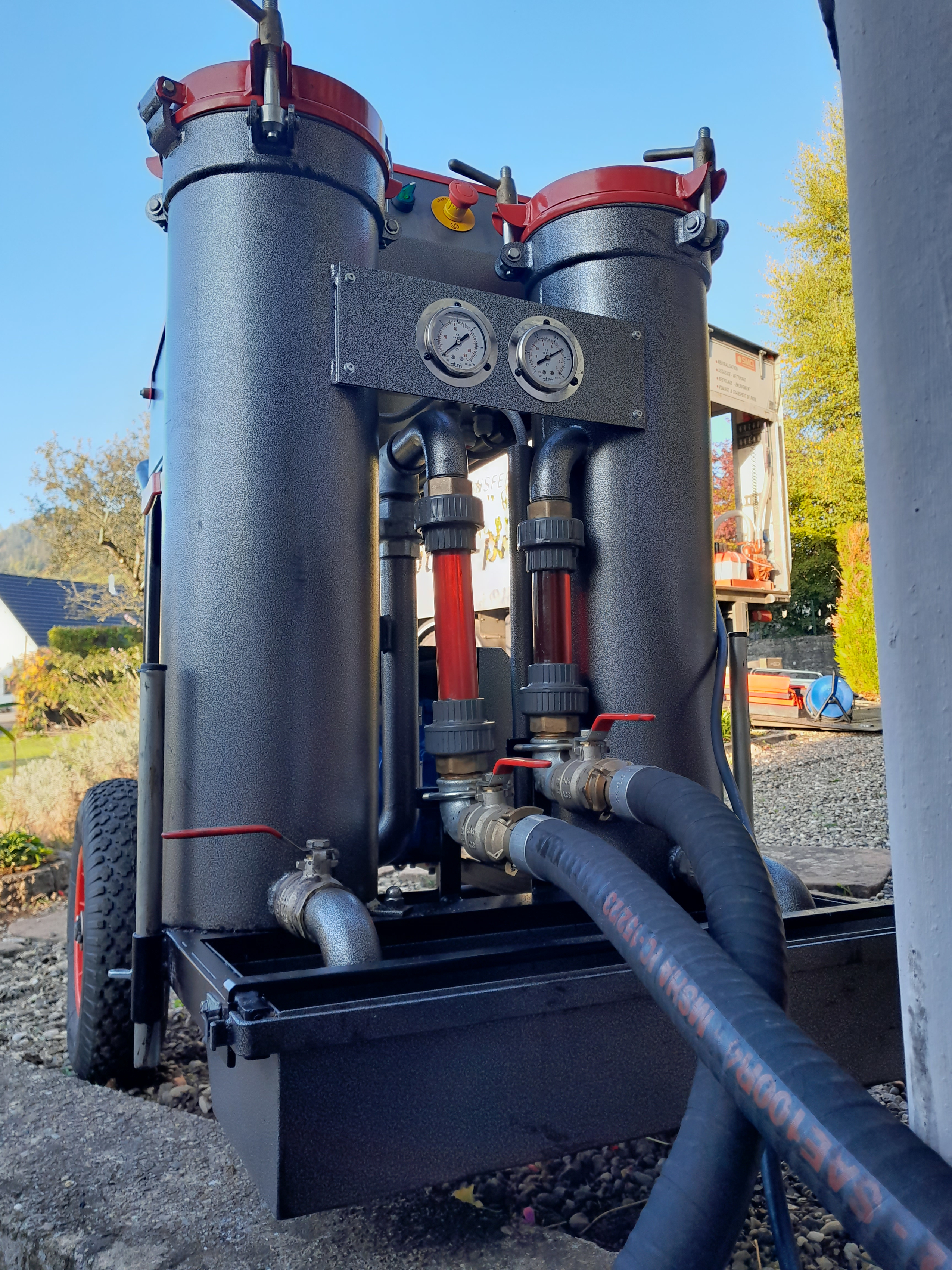 Cuve Découpe Pro - Filtration et Transfert de fioul