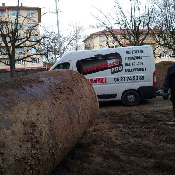 Cuve Découpe Pro - Nettoyage, vérification cuve fioul à Colmar > Mulhouse Alsace