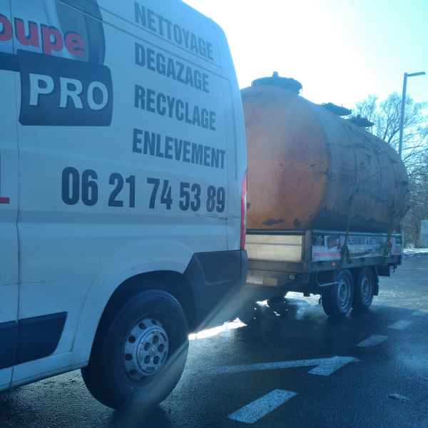 Cuve Découpe Pro - Neutralisation de cuve fioul à Colmar > Mulhouse (Alsace)